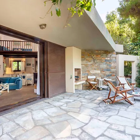 Sani With Shared Pool Βίλα Παραλία Σάνη